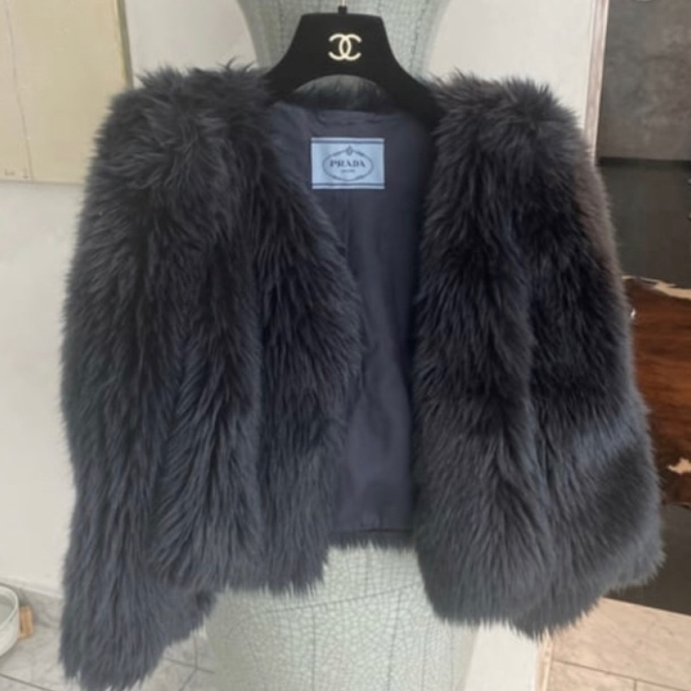Prada fur coat